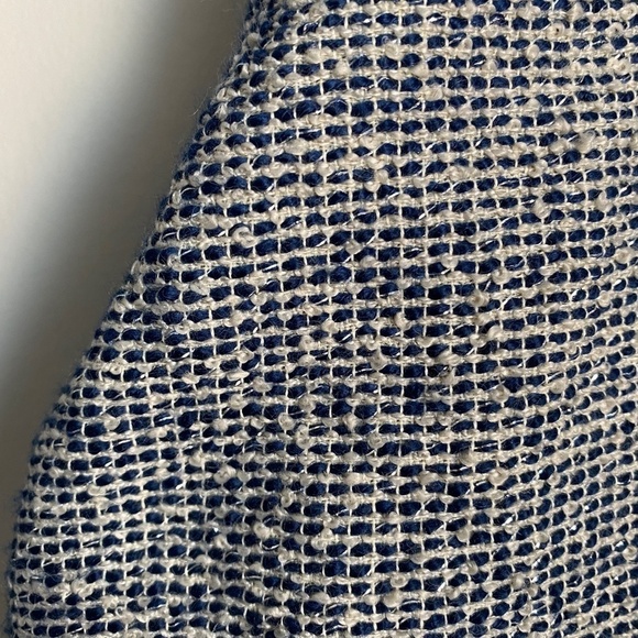 Banana Republic‎ Women's Burlap Style 1/2 Zip Mini Skirt Size 12 - Picture 4 of 13